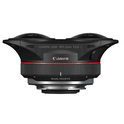 キヤノン CANON カメラレンズ VRレンズ RF5.2mm F2.8 L DUAL FISHEYE