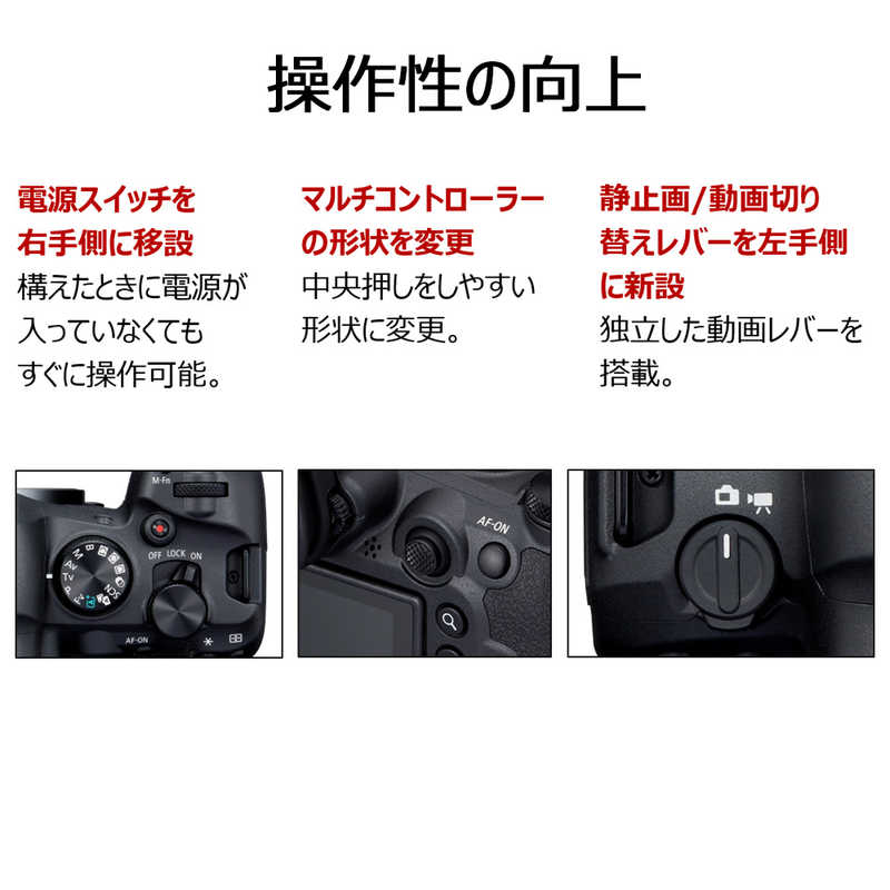 キヤノン　CANON キヤノン　CANON ミラーレス一眼カメラ EOS R6 Mark II ボディ EOS R6 Mark II ボディ