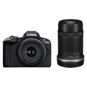 キヤノン　CANON ミラーレス一眼カメラ EOS R50 ダブルズームキット ブラック