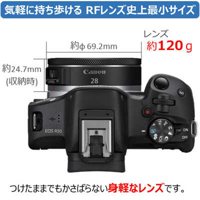 キヤノン CANON カメラレンズ RF28mm F2.8 STM の通販 | カテゴリ 