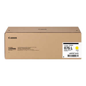 キヤノン CANON キヤノン純正トナーカートリッジ 076L (イエロー) イエロー CRG-076LYEL キヤノン CANON キヤノン純正トナーカートリッジ 076L (イエロー) イエロー CRG-076LYEL