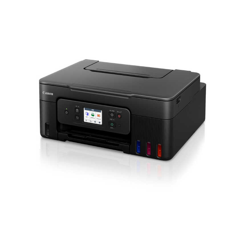キヤノン　CANON キヤノン　CANON キヤノン インクジェット複合機 G3390 BLACK GIGA TANK(ギガタンク) ［L判～A4］ G3390BK G3390BK