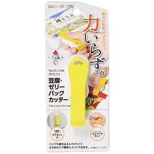 パール金属 ガジェコン 豆腐・ゼリーパックカッター CC-1246 パール金属 ガジェコン 豆腐・ゼリーパックカッター CC-1246