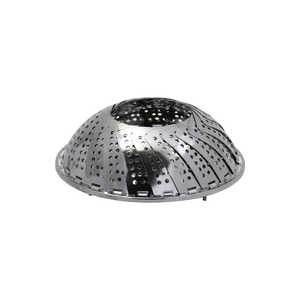 パール金属 Simple use ステンレス製フリーサイズ万能蒸し器 CC-1690 パール金属 Simple use ステンレス製フリーサイズ万能蒸し器 CC-1690