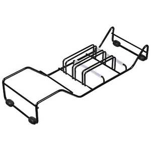パール金属 スキット ワイヤー包丁置き ブラック HB1280ホウチョウオキ