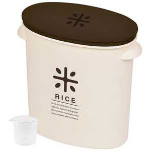 パール金属 RICE お米袋のままストック(5kg用) HB-2168 ブラウン
