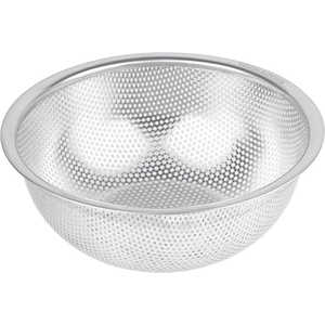 パール金属 DELISH KITCHEN ステンレス製パンチボール型ザル21cm HB-4233 パール金属 DELISH KITCHEN ステンレス製パンチボール型ザル21cm HB-4233
