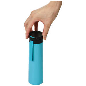 パール金属 カフェマグ スリムスリムストラップ付マグ 250ml ブルー HB-5179 パール金属 カフェマグ スリムスリムストラップ付マグ 250ml ブルー HB-5179