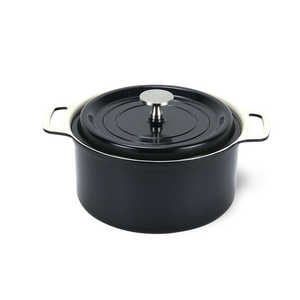 パール金属 無水調理ができる セラミック加工 IH対応 両手鍋 18cm HB