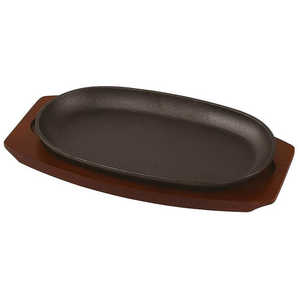 パール金属 スプラウト鉄鋳物製 ステーキ皿小判型 27×15cm HB6109 パール金属 スプラウト鉄鋳物製 ステーキ皿小判型 27×15cm HB6109