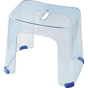 パール金属 バスアクリア バススツール30cm(アクアブルー) アクアブルー 