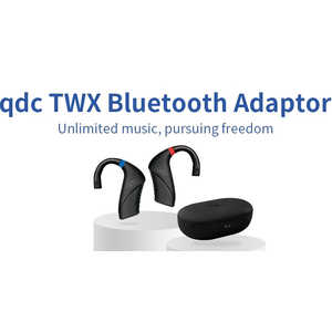 QDC qdc 2pinコネクター搭載IEM用 Bluetooth TWSアダプター QDC-TWX-BT