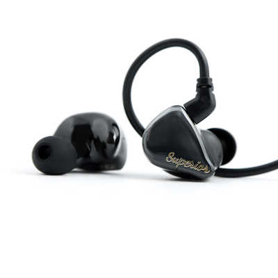 qdc superior piano black(新品) 4.4mm純正ケーブル