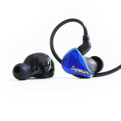 QDC シングルダイナミックIEM SUPERIOR Azure Blue ［φ3.5mm