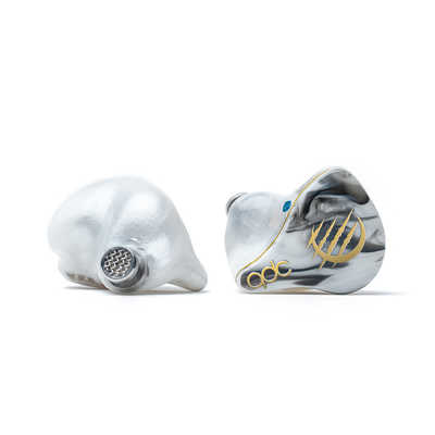 イヤホン WHITE TIGER II qdc QDC x Aiuto White Tiger II 6BA+2EST In-Ear Headphone