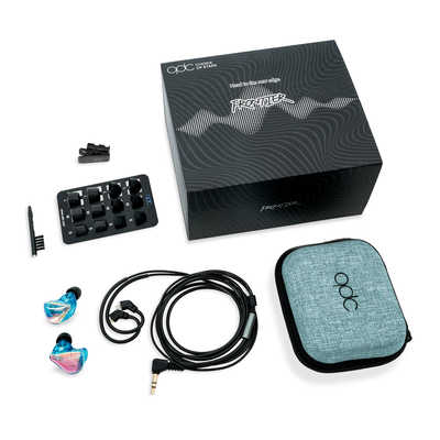 QDC イヤホン カナル型 ［φ3.5mm ミニプラグ］ Emerald QDC-FRONTIER