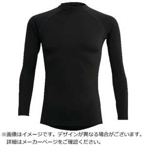 リベルタ FTP　L／Sクルーネックインナー／BLK（M）  FTP25152058