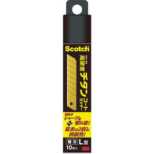 3Mジャパン 3M スコッチ チタンコートカッターLサイズ用替え刃10枚入り TICRL10_ 3Mジャパン 3M スコッチ チタンコートカッターLサイズ用替え刃10枚入り TICRL10_