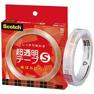 3Mジャパン 超透明テープS個箱入り15mm幅 BH15N