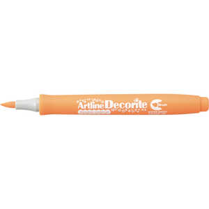 シヤチハタ デコライト 筆 パステルオレンジ ArtLine(アートライン) EDF-F-POR シヤチハタ デコライト 筆 パステルオレンジ ArtLine(アートライン) EDF-F-POR