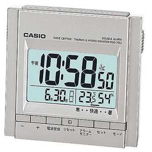 カシオ CASIO 電波目覚まし時計 DQD-705J-8JF カシオ CASIO 電波目覚まし時計 DQD-705J-8JF