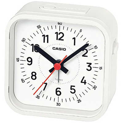 最新の激安 カシオ CASIO ミニライト付き アラームクロック TQ-169-7JF の その他