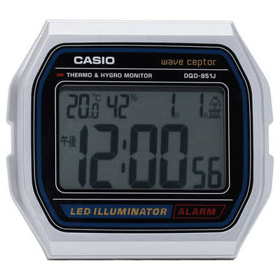 カシオ クロック DQD-851J-8JF 目覚まし時計 デジタル 電波時計
