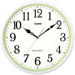 ������ CASIO �ݤ����� (wave ceptor(�������֥��ץ���)) �����ȼ�ư������ǽͭ�� �ۥ磻�� IQ-483J-7JF