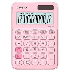 カシオ CASIO カラフル電卓(12桁) MWC20CPKN