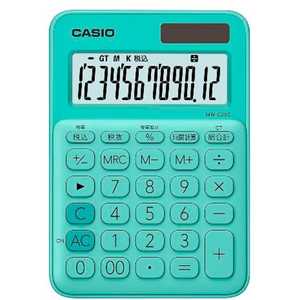 カシオ CASIO カラフル電卓(12桁) MWC20CGNN
