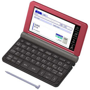 カシオ　CASIO 電子辞書「エクスワード（EX-word）」（生活・ビジネスモデル、160コンテンツ収録） レッド XD-SR6500RD