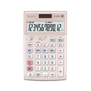 カシオ　CASIO 本格実務電卓(検算) [12桁] JS-20WKA-PK-N