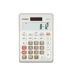 カシオ　CASIO 余り計算（表示）電卓［12桁］ MP-12R-BE-N