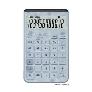 カシオ　CASIO デザイン電卓 ［12桁］ ブルー JT-200TMM-BU-N