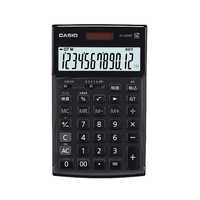 カシオ CASIO 本格実務電卓(12桁) JS-20WK-MBK-N (モノトｰンブラック
