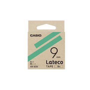 カシオ CASIO ラテコ用詰め替えテープ XB-9GN 緑 カシオ CASIO ラテコ用詰め替えテープ XB-9GN 緑