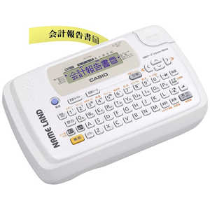  CASIO ٥饤 NAME LAND(͡) ۥ磻 KL-P50-WE