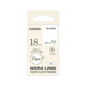  CASIO ٥饤NAME LANDѥơ ڡѡơ ιʸ /18mm  XR-18PAWE
