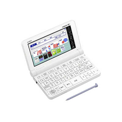 240CASIO EX-word XD-SX4900WE ホワイト　電子辞書