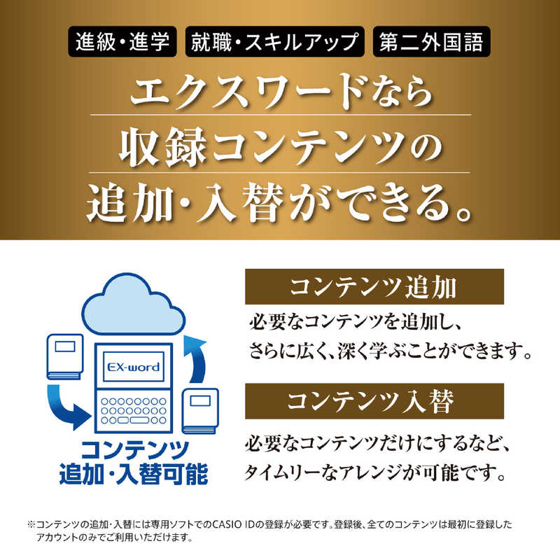 カシオ　CASIO カシオ　CASIO 電子辞書 エクスワード EX-word プロフェッショナルモデル 200コンテンツ収録 XD-SA20000 XD-SA20000