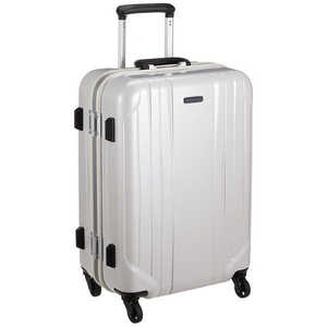 ＜コジマ＞ ACE スーツケース 50L ワールドトラベラー(World Traveler) サグレス(SAGRES) ホワイトカーボン H61ホワイト WORLD6064WH画像