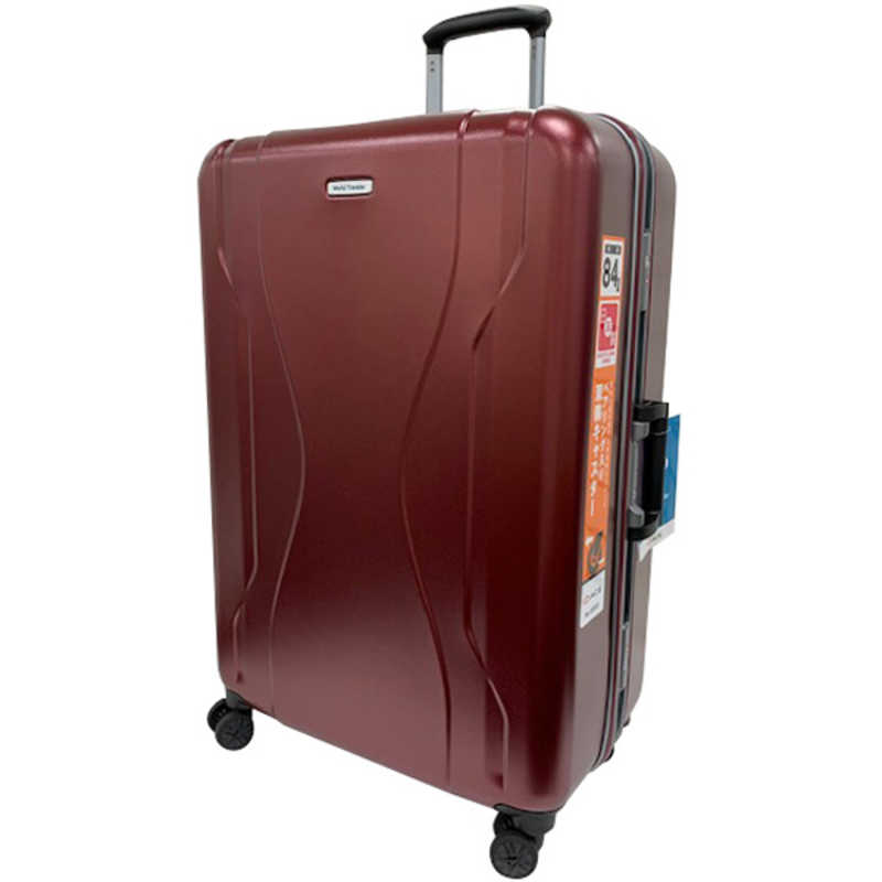 ACE ACE スーツケース 84L ワールドトラベラー(World Traveler) コヴァーラム(KOVALAM) レッド 06583-10 06583-10