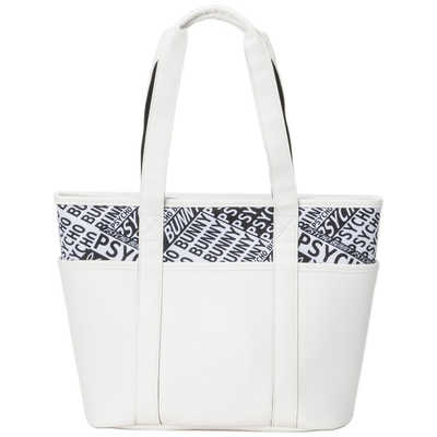 サイコバニー トートバッグ FLAGSHIP ホワイト PBMG5FB4_25FW の