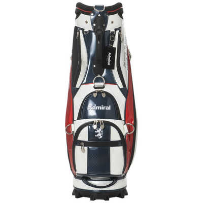 K142 Admiral アドミラル トリコロール スポーツキャディバッグ Admiral Golf アドミラルゴルフ キャディバッグ メンズ 別注