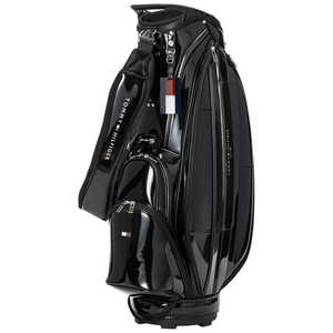 トミーヒルフィガー 25FW カートキャディバッグ エナメルスポーツ ブラック THMG5FC1_25FW