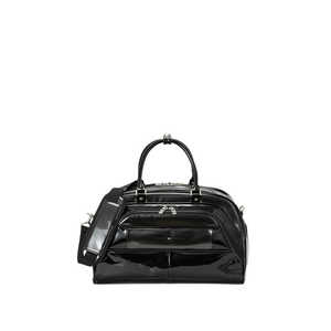 トミーヒルフィガー 25FW ボストンバッグ エナメルスポーツ ブラック THMG5FB1_25FW トミーヒルフィガー 25FW ボストンバッグ エナメルスポーツ ブラック THMG5FB1_25FW