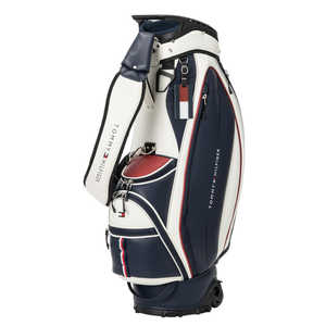 トミーヒルフィガー 25FW キャスターキャディバッグ ユースフル トリコロール THMG5FC2_25FW