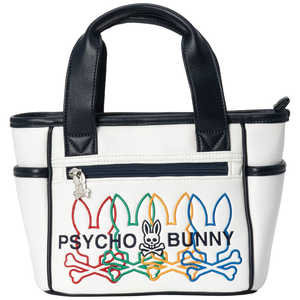 サイコバニー ゴルフ用品 ラウンドバッグ LOGOART ［W23cm×D12cm×H20cm］ ホワイト PBMG6AB7