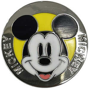 ヤマニ ゴルフマーカー DISNEY BALL MARKER 2.8×2 マルチ XYMG6SM1
