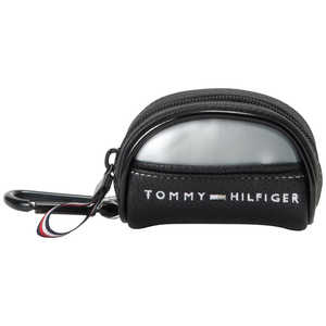 トミーヒルフィガー ゴルフ用品 ボールポーチFACETHMG6SE3ブラック THMG6SE3_26SS
